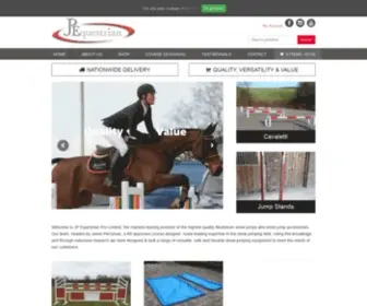 Jpequestrian.co.uk(JP Equestrian UK) Screenshot