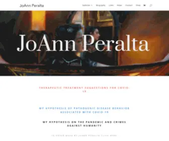 Jperalta.com(JoAnn Peralta) Screenshot