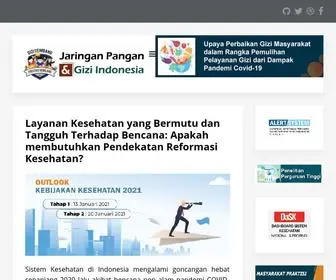 JPG-Indonesia.net(Jaringan Pangan dan Gizi Indonesia) Screenshot