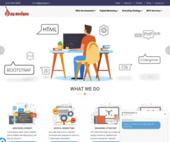JPGdesigns.in(JPG DESIGNS Webiste WEB DESIGNING COMPANY IN CHENNAI) Screenshot