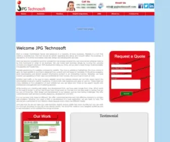 JPGtechnosoft.com(JPG Technosoft) Screenshot