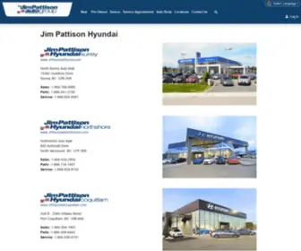 JPhyundai.com(Jim Pattison Hyundai) Screenshot