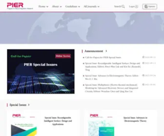 Jpier.org(PIER Journals) Screenshot