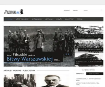 Jpilsudski.org(Piłsudski) Screenshot
