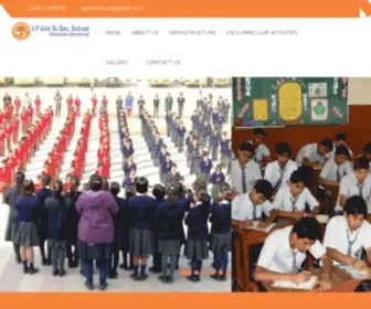 Jpjainschool.com(J P JAIN SENIOR SECONDARY SCHOOL SONEPAT) Screenshot