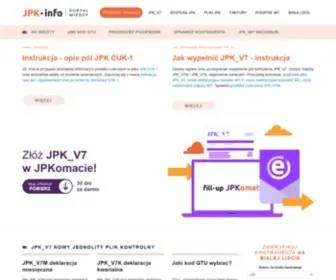 JPK.info.pl(Jednolity Plik Kontrolny) Screenshot