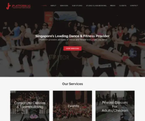 Jplatform.sg(Singapore’s Leading Dance & Fitness Studio) Screenshot