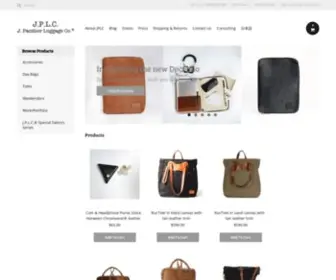 JPLC.com(Panther Luggage Co.®) Screenshot