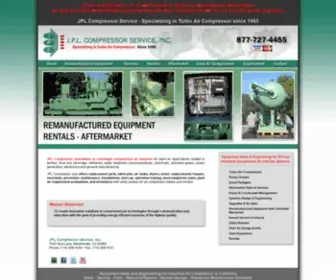 JPlcompressor.com(JPL Air Compressor) Screenshot
