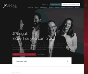 Jplegal.com.au(Expertise you can trust) Screenshot