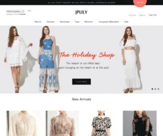 Jplily.com(Fashion Women's Holiday Wear) Screenshot