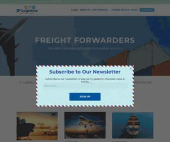 Jplogisticsservices.com(JP Logistics mission) Screenshot