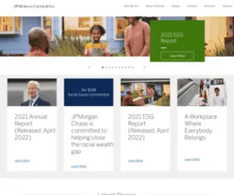 JPMchase.com(JPMorgan Chase & Co) Screenshot