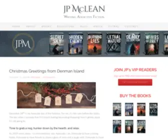 JPMcleanauthor.com(JP McLean) Screenshot