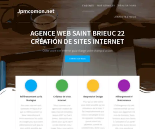 JPmcomon.net(Création de sites internet ecommerce à Saint) Screenshot
