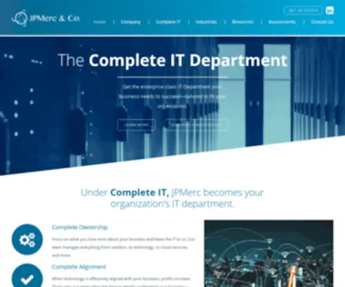 Jpmerc.com(Your Complete IT Partner) Screenshot