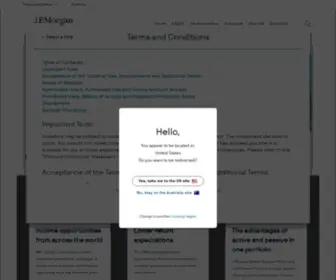 Jpmorganam.com.au(At J.P. Morgan Asset Management we have one key goal) Screenshot