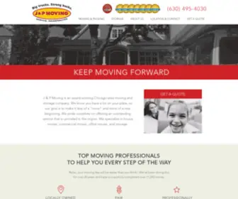 Jpmoving.com(Glen Ellyn Moving Company) Screenshot