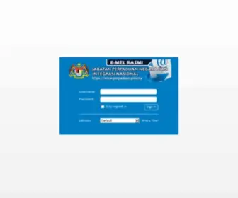 Jpnin.gov.my(Portal Rasmi Jabatan Perpaduan Negara Dan Integrasi Nasional) Screenshot