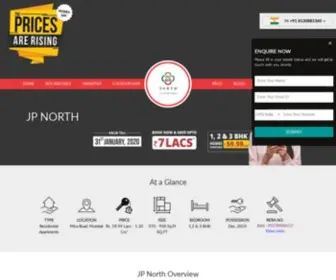 Jpnorthmiraroad.co.in(JP North Mira Road Mumbai) Screenshot