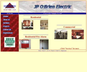 Jpobrienelectric.com(JP O'Brien Electric) Screenshot