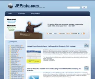 Jppinto.com(Tech Blog) Screenshot