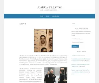 JPpreston.com(Law, History, and Bioethics) Screenshot