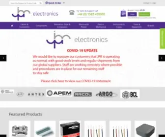 Jprelec.co.uk(UK Electronic Component Supplier) Screenshot