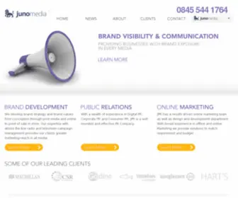 JPrmarketing.co.uk(PR Company) Screenshot