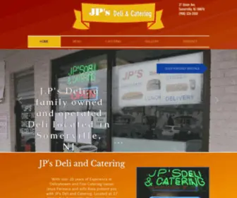 JPsdeliandcateringnj.com(Jpsdeli) Screenshot