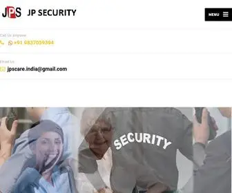 Jpsecurityagency.com(JP SECURITY SERVICES) Screenshot
