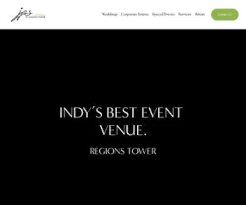 Jpsevents.com(Indianapolis Event Venue) Screenshot