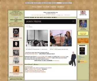 JPShrine.org(John Prine) Screenshot