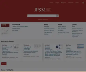 JPSmjournal.com(Journal of Pain and Symptom Management) Screenshot