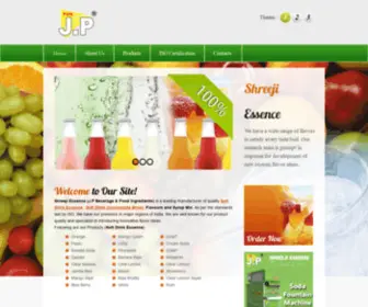 Jpsodawala.com(Soft Drink Essence) Screenshot