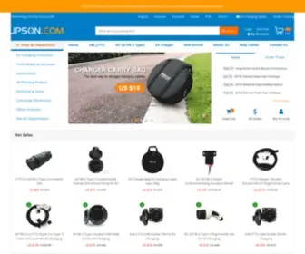 Jpson.com(EV Charging Products for Online Shopping) Screenshot