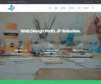 Jpwebsites.com.au(Web Design Perth) Screenshot