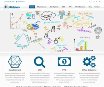 JpwebStore.in(Digital Marketing & Web Development Company) Screenshot