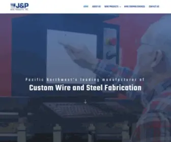 Jpwire.com(J&P Wire Products) Screenshot