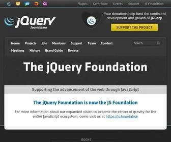 Jquery.org(OpenJS Foundation) Screenshot