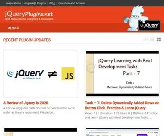 Jqueryplugins.net(Best jQuery Plugins) Screenshot