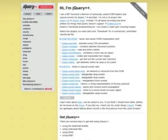 Jquerypp.com(JQuery) Screenshot