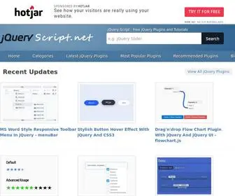 Jqueryscript.net(Free jQuery Plugins and Tutorials) Screenshot