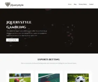 Jquerystyle.com(JQuery Style) Screenshot