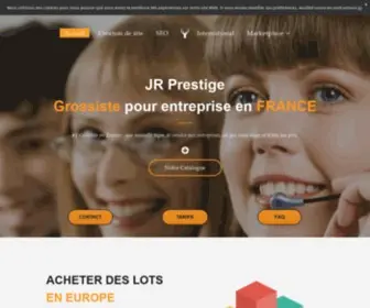 JR-Prestige.com(JR Prestige Grossiste entreprise France pas cher) Screenshot