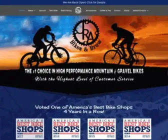 Jrabikesandbrew.com(Mountain Bike and Road Bike Shop) Screenshot