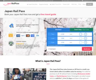 Jrailpass.com(Japan Rail Pass) Screenshot