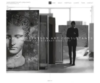 Jrartconsultant.com(James Robertson Art Consultants) Screenshot