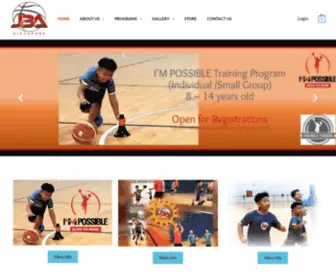 Jrba.com.sg(JRBA BASKETBALL SINGAPORE) Screenshot