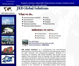 JRBglobal.com(Gearbox Manufacturing) Screenshot